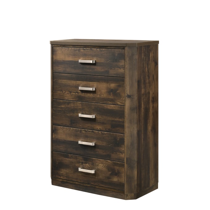 Acme Furniture Elettra Rustic Walnut Chest ACM-24856