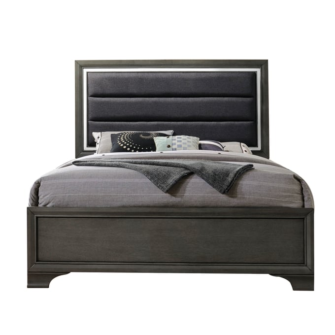 Acme Furniture Carine II Gray Queen Bed ACM-26260Q