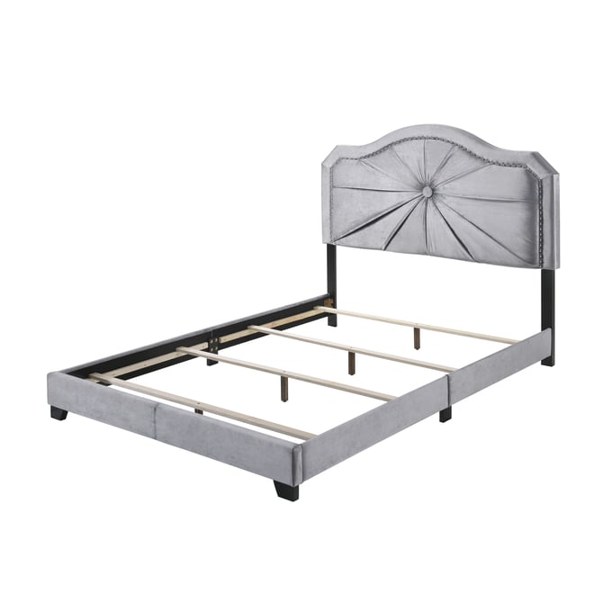 Acme Furniture Frankie Gray Queen Bed ACM-26410Q