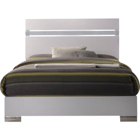 Acme Furniture Naima II White High Gloss Queen Bed