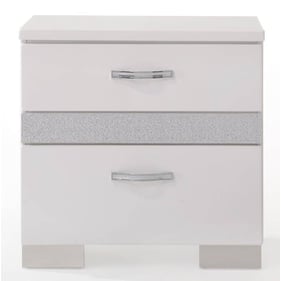 Acme Furniture Naima II White High Gloss Nightstand