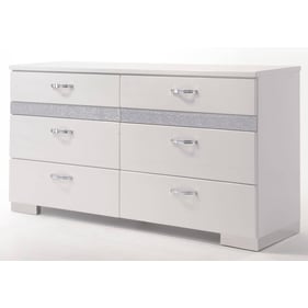 Acme Furniture Naima II White High Gloss Dresser