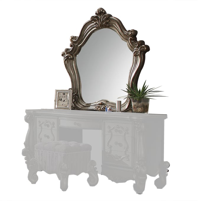 Acme Furniture Versailles Antique Platinum Mirror ACM-26844