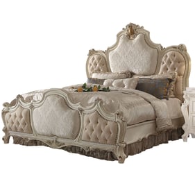 Acme Furniture Picardy Antique Pearl Queen Panel Bed