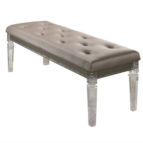 Acme Furniture Kaitlyn Clear Acrylic Bench