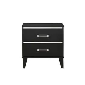 Acme Furniture Chelsie Black Nightstand