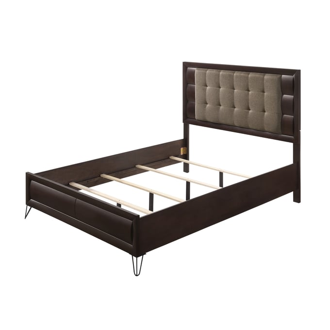 Acme Furniture Tablita Dark Merlot King Bed ACM-27457EK