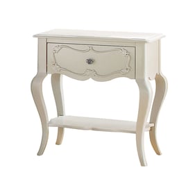 Acme Furniture Edalene Pearl White Nightstand