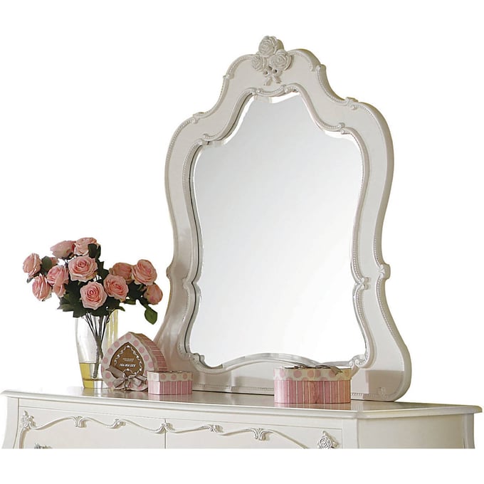 Acme Furniture Edalene Pearl White Mirror ACM-30513