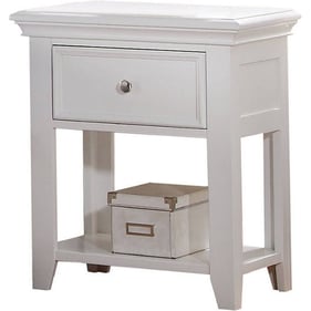 Acme Furniture Lacey White 1 Drawer Nightstand