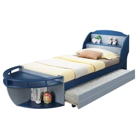 Acme Furniture Neptune II Gray Navy Twin Trundle Bed