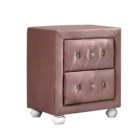 Acme Furniture Reggie Pink Nightstand