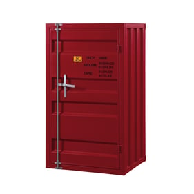 Acme Furniture Cargo Red Single Door Chest