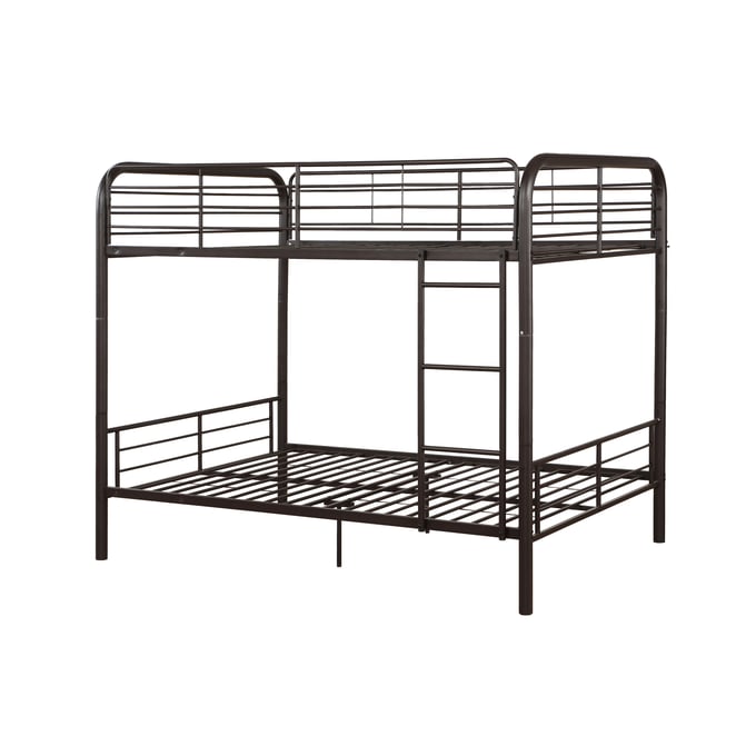 Acme Furniture Bristol Dark Brown Full Over Full Bunk Bed ACM-37433