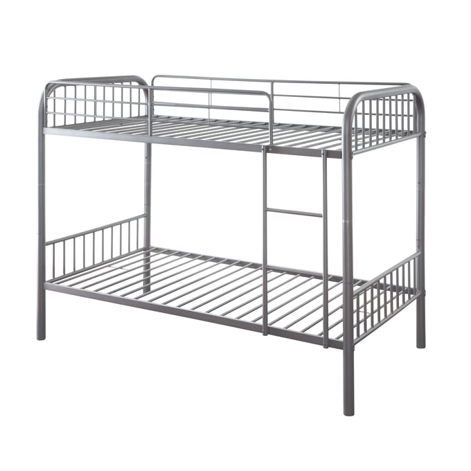 Acme Furniture Bristol Gunmetal Twin Over Twin Bunk Bed ACM-37535