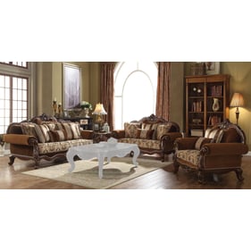 Acme Furniture Jardena Cherry Oak 3pc Living Room Set