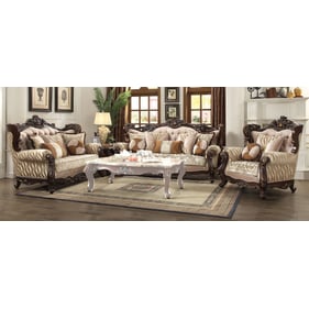 Acme Furniture Shalisa Walnut 3pc Living Room Set