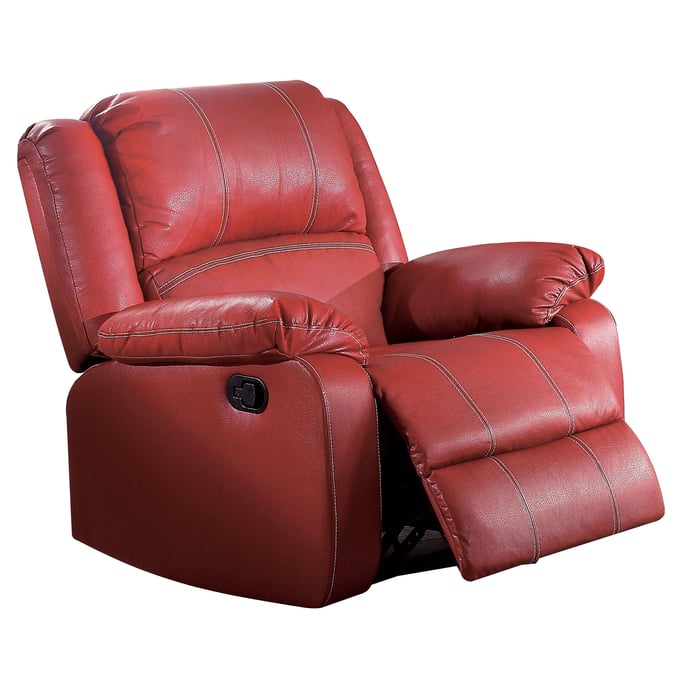 Acme Furniture Zuriel Red Motion Rocker Recliner ACM-52152