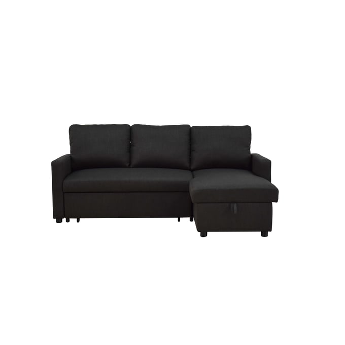 Acme Furniture Hiltons Charcoal Sleeper Sectional ACM-52300