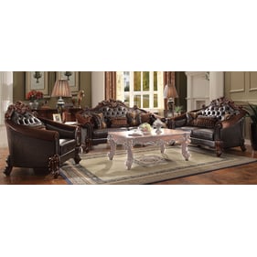 Acme Furniture Vendome II Dark Brown Cherry 3pc Living Room Set