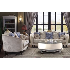 Acme Furniture Sheridan Cream 2pc Living Room Set