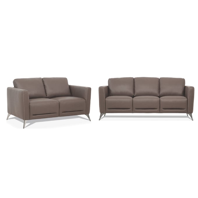 Acme Furniture Malaga Taupe 2pc Living Room Set ACM-5500-LR-S1