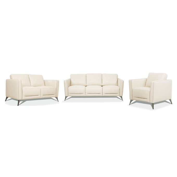 Acme Furniture Malaga Cream 3pc Living Room Set ACM-5500-LR-S4