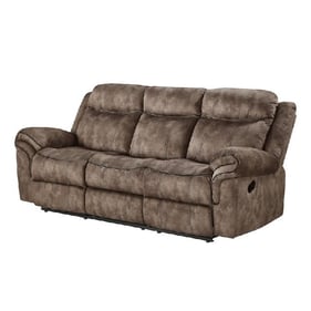 Acme Furniture Zubaida Two Tone Chocolate Sofa