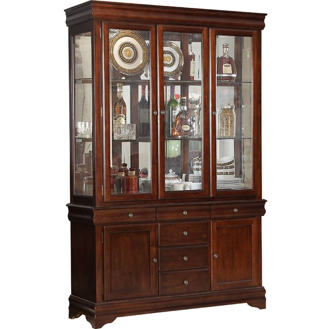 Acme Furniture Mahavira Espresso Hutch and Buffet ACM-60685