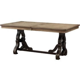 Acme Furniture Nathaniel Maple Dining Table