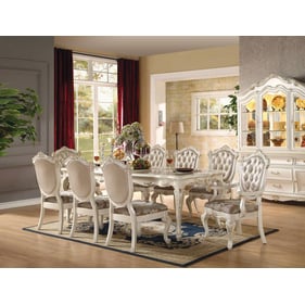 Acme Furniture Chantelle Pearl White 9pc Dining Room Set