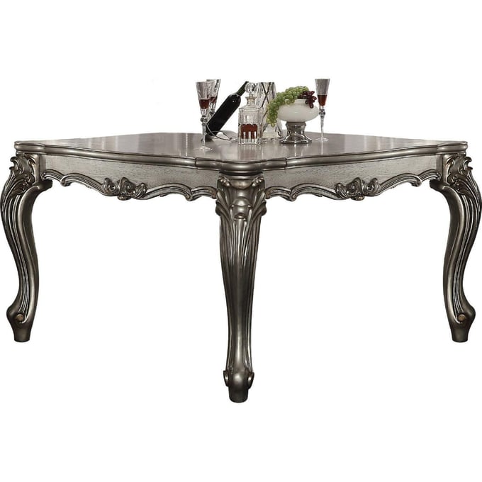 Acme Furniture Versailles Antique Platinum Counter Height Table ACM-66835