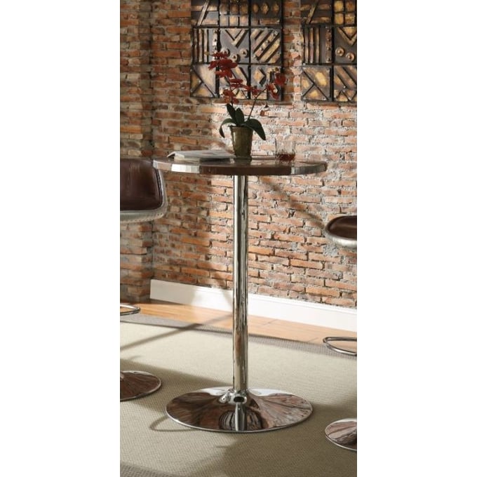 Acme Furniture Brancaster Retro Brown Aluminum Bar Table ACM-70425