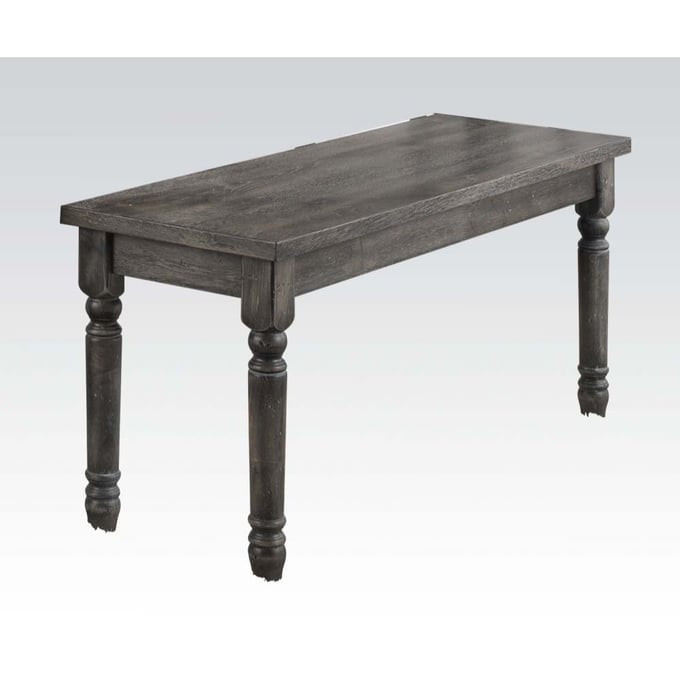 Acme Furniture Wallace Weathered Gray Bench ACM-71438