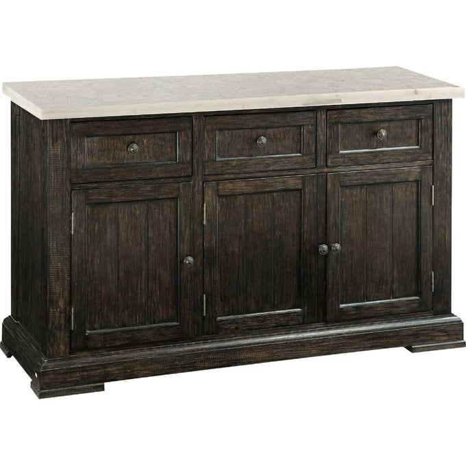 Acme Furniture Nolan White Salvage Dark Oak Server ACM-72847