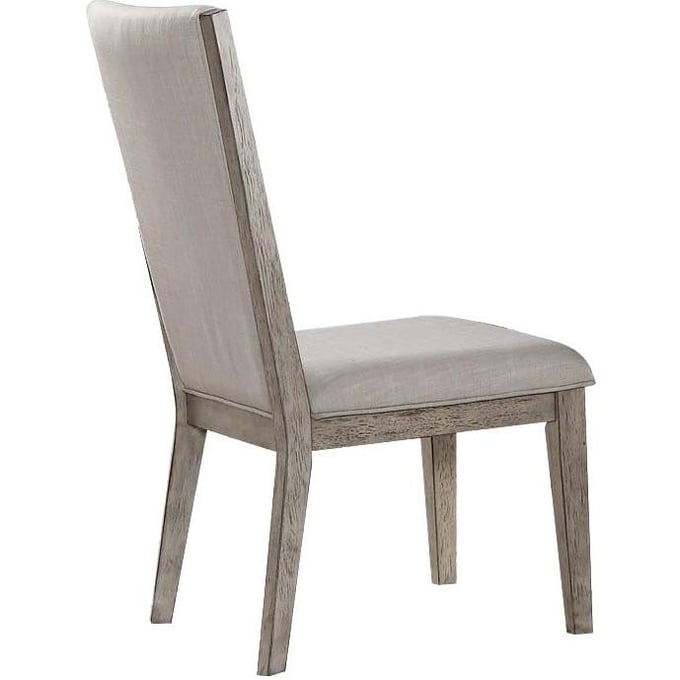 2 Acme Furniture Rocky Gray Oak Side Chairs ACM-72862