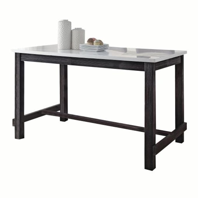 Acme Furniture Yelena Weathered Espresso Counter Height Table ACM-72940