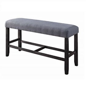 Acme Furniture Yelena Weathered Espresso Counter Height Bench