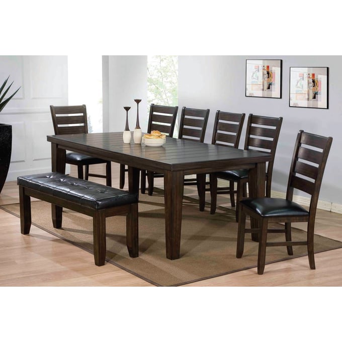 Acme Furniture Urbana Black Espresso 8pc Dining Room Set ACM-74620-S