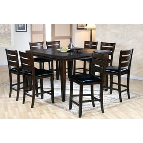 Acme Furniture Urbana Black Espresso 9pc Counter Height Set