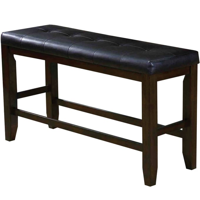 Acme Furniture Urbana Black Espresso Counter Height Bench ACM-74634