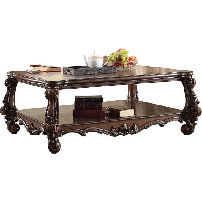 Acme Furniture Versailles Cherry Oak Coffee Tables ACM-8212XA-CT-V