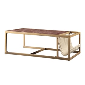 Acme Furniture Genevieve Retro Brown Coffee Table