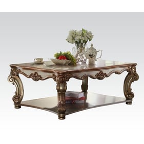 Acme Furniture Vendome Gold Patina Coffee Table