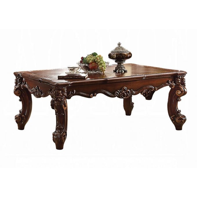 Acme Furniture Vendome II Cherry 3pc Coffee Table Set ACM-831-OCT-S2