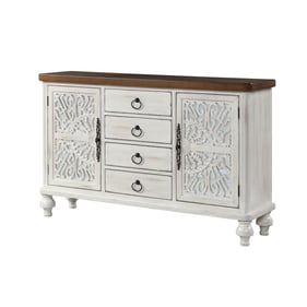 Acme Furniture Vermont Antique White Console Table