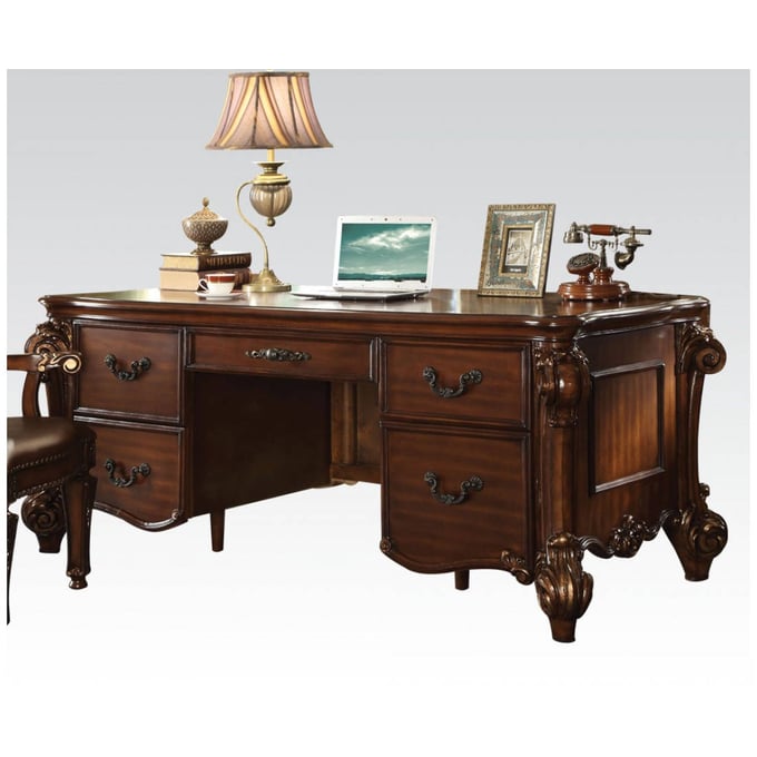 Acme Furniture Vendome Cherry Executive Writing Desk ACM-92125