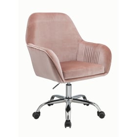 Acme Furniture Eimer Peach Chrome Office Chair