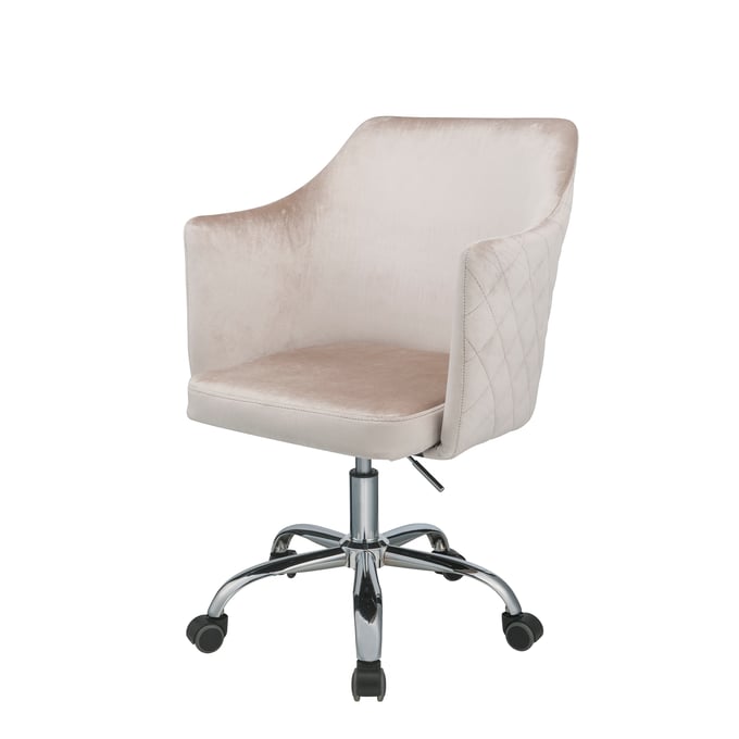 Acme Furniture Cosgair Champagne Chrome Office Chair ACM-92506