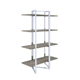 Acme Furniture Libby Chrome Bookshelf